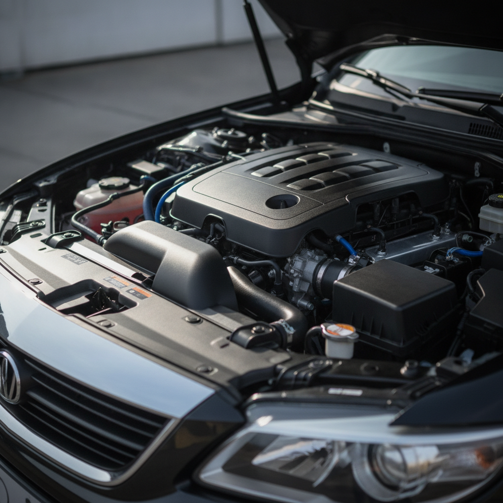 Engine Bay Cleaning - No Face and No Text